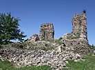 The ruins of Krevo Castle