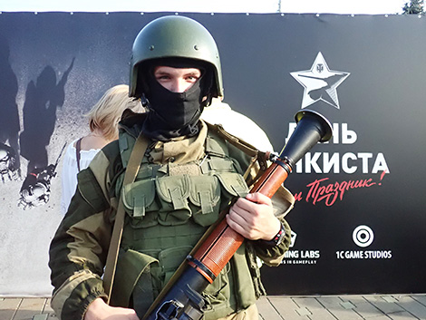 Дзень танкіста-2017 ў Мінску