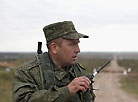 Belarusian and Russian army units practice interaction in defense and counteroffensive in the Osipovichsky exercise area