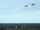 Belarusian and Russian army units practice interaction in defense and counteroffensive in the Osipovichsky exercise area