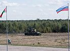 A stage of the Zapad 2017 exercise took place in the Domanovo exercise area of the Belarusian Air Force and Air Defense Command