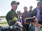 Международный наблюдатель из Швеции подполковник Томас Меллер