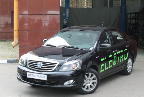 The first Belarusian electric car