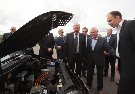 The first Belarusian electric car