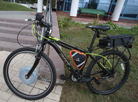 Belarusian electric bicycle 