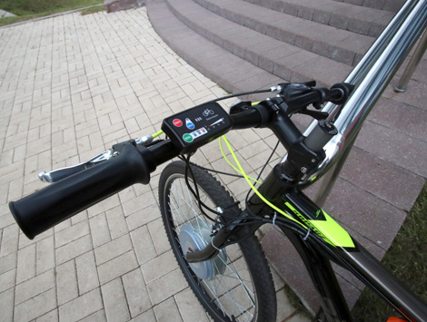 Belarusian electric bicycle 