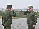 Belarus President Alexander Lukashenko attends the Zapad 2017 exercise