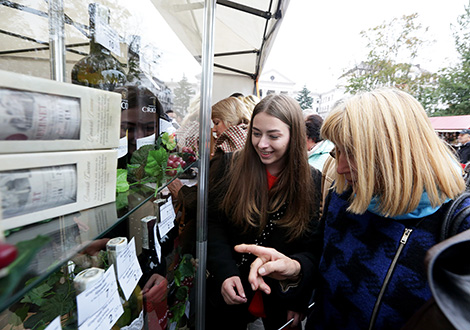 Moldovan wine festival in Minsk