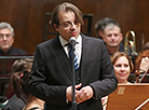 Famous Belarusian pianist and conductor Rostislav Krimer, the author and art director of the festival