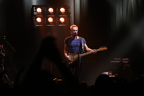 Sting in Minsk with new album 57th & 9th 