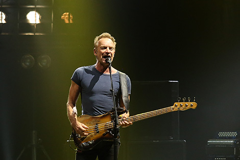 Sting in Minsk with new album 57th & 9th 