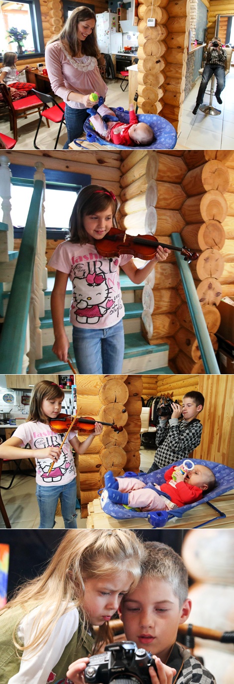 Дружная семья Богдановых