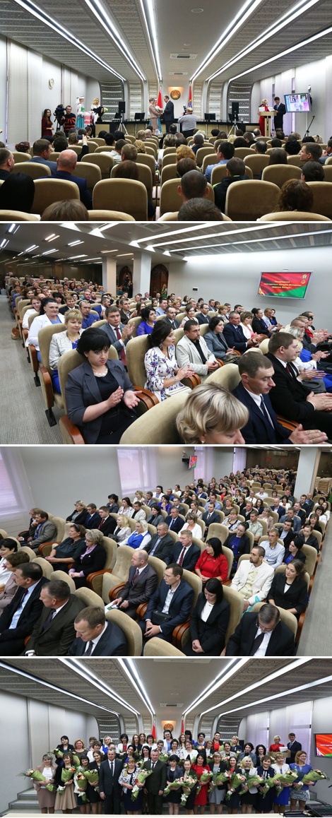 Ордена Матери вручены 40 многодетным матерям из Минской области