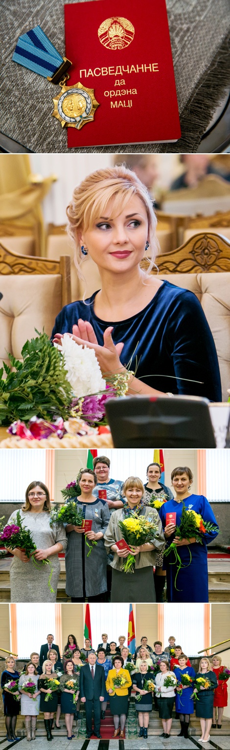 Торжественные приемы заслуженных женщин прошли во всех областях Беларуси 