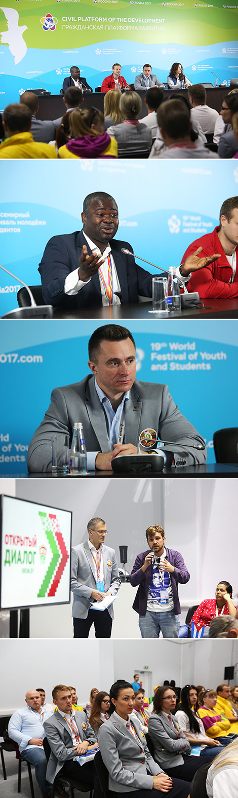 Youth for Peace and Good Neighborliness open dialogue in Sochi