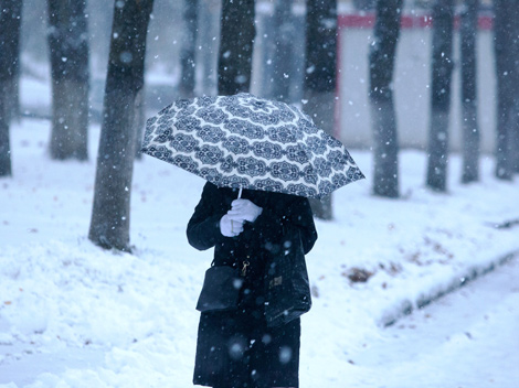 First snow in Vitebsk