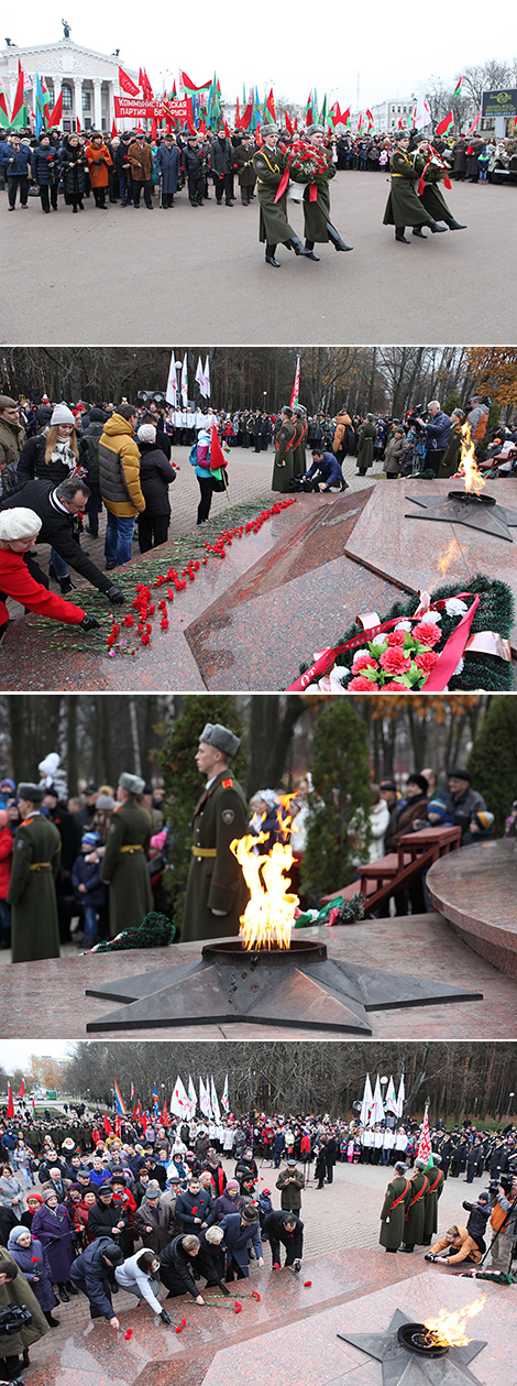 The centenary of the October Revolution in Gomel