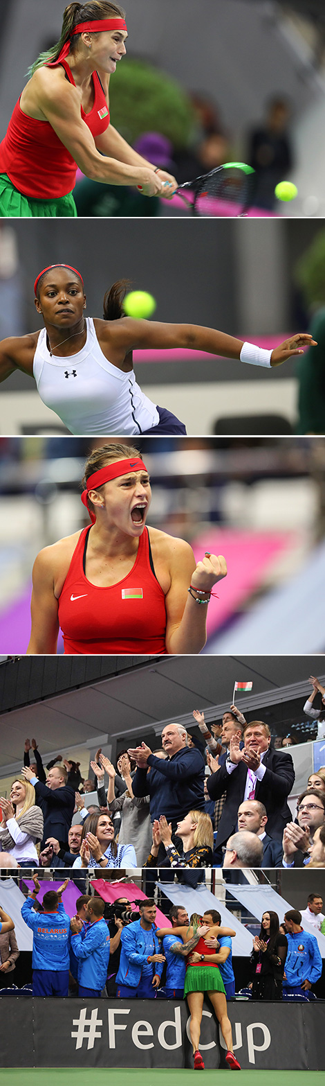 FedCup-2017: Арина Соболенко – Слоан Стивенс