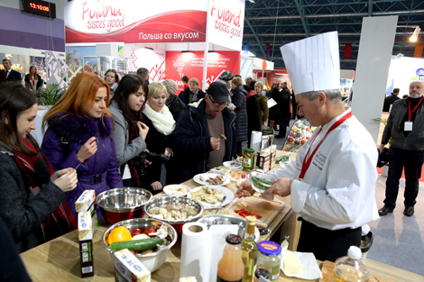 Выстаўка гастранамічных прысмакаў: 