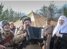 A WWI battle reenacted in Zabrodye village-museum