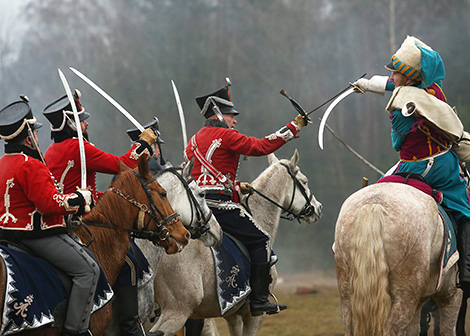 Napoleon's Crossing of the Berezina: reenactment 205 years on