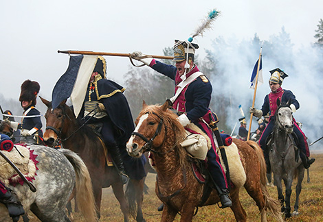 Napoleon's Crossing of the Berezina: reenactment 205 years on