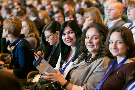 Plenary session of the Second Congress of Scientists of Belarus