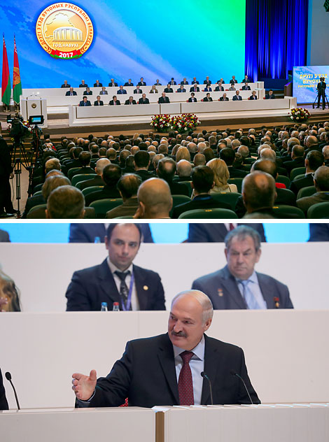 Plenary session of the Second Congress of Scientists of Belarus