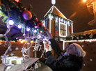 New Year lighting spectacle in Minsk