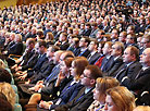 Plenary session of the Second Congress of Scientists of Belarus