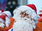 Parade of Father Frosts and Snow Maidens in Minsk