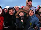 Parade of Father Frosts and Snow Maidens in Minsk