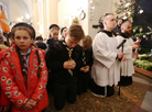 Рождественская служба в костеле Святого Архангела Михаила в Ивенце