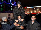 New Year's celebrations near the city's main Christmas tree in Vitebsk