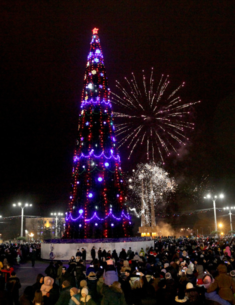 Fireworks in Vitebsk