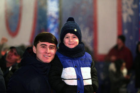 Minsk welcomes in 2018 