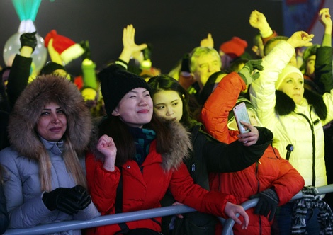 Minsk welcomes in 2018 