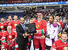 Christmas amateur ice hockey tournament for prize of President of Belarus