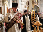 Service at the Holy Spirit Cathedral in Minsk
