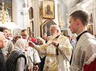 Service at the Holy Spirit Cathedral in Minsk