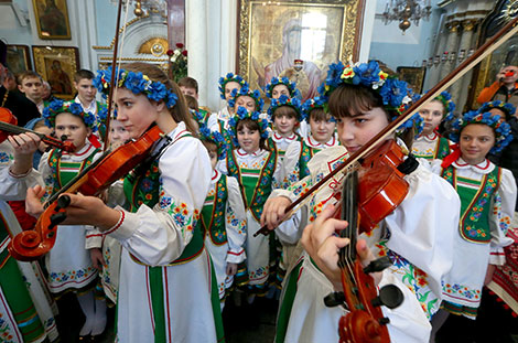 Christmas Tree celebrations in Minsk