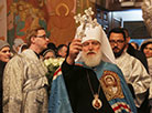 Christmas service at the Holy Nativity of the Mother of God Convent in Grodno 