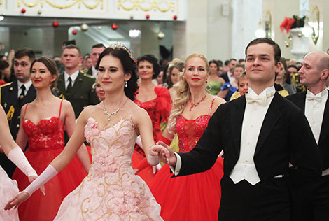 Big New Year's Eve Ball in the Bolshoi Theater of Belarus