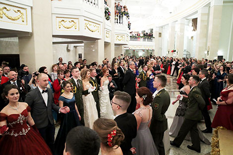 Big New Year's Eve Ball in the Bolshoi Theater of Belarus