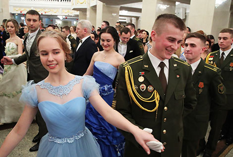 Big New Year's Eve Ball in the Bolshoi Theater of Belarus