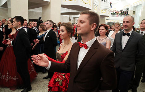 Big New Year's Eve Ball in the Bolshoi Theater of Belarus