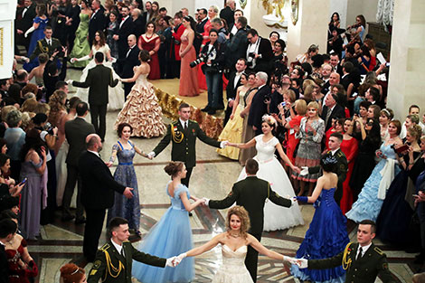 Big New Year's Eve Ball in the Bolshoi Theater of Belarus