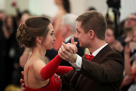 Big New Year's Eve Ball in the Bolshoi Theater of Belarus