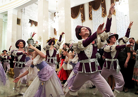 Big New Year's Eve Ball in the Bolshoi Theater of Belarus