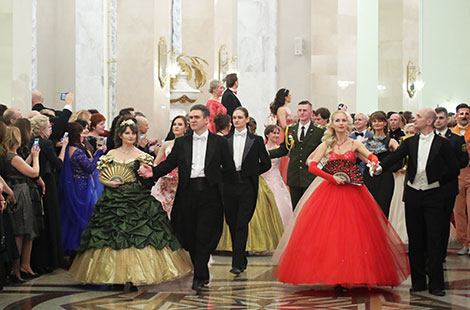 Big New Year's Eve Ball in the Bolshoi Theater of Belarus